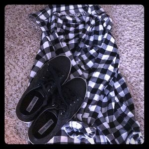 Steve Madden quilted sneakers